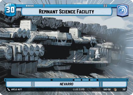 Remnant Science Facility - Nevarro (SHD) Common Star Wars Unlimited Fantasy Flight Games Hyperspace Non-Foil 