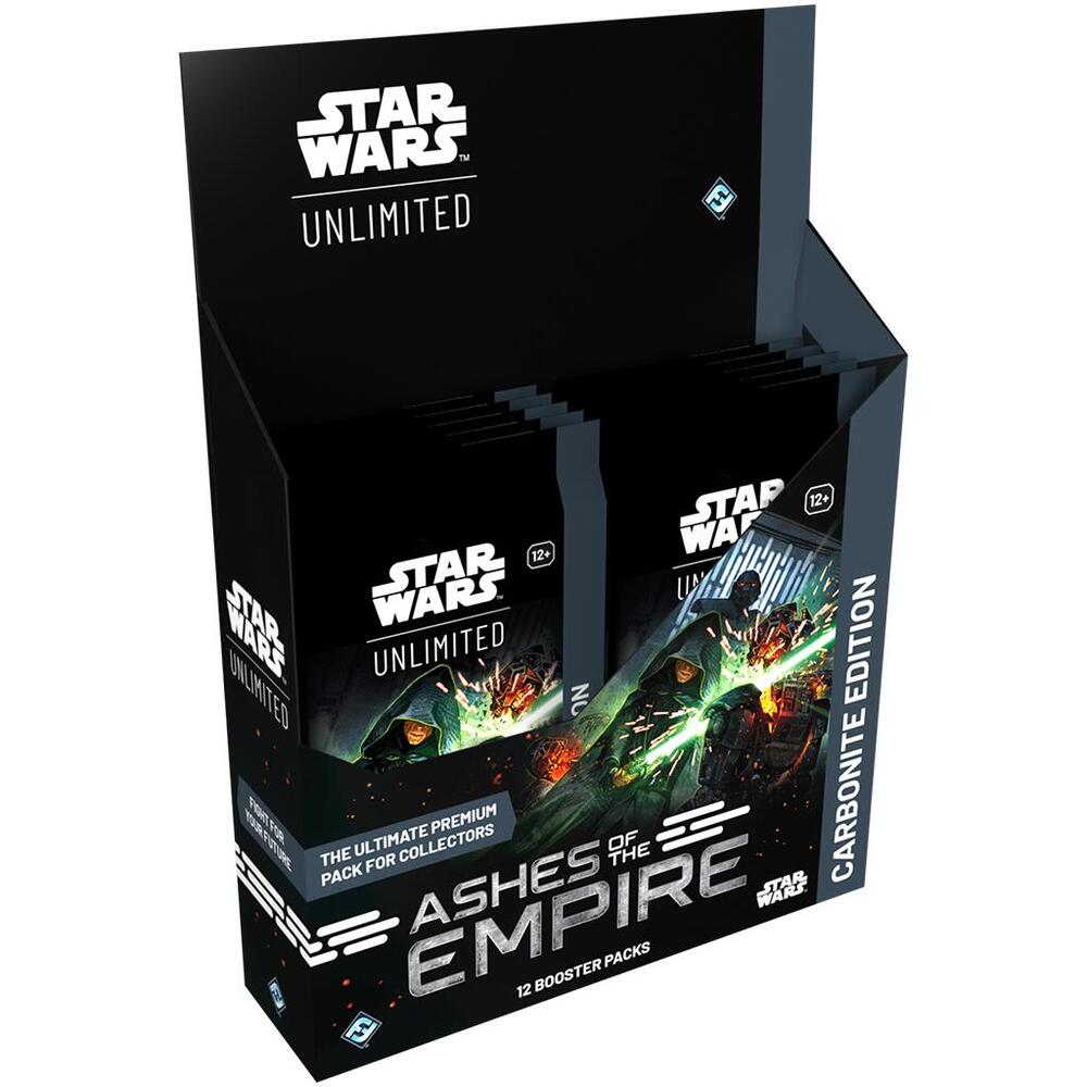 Star Wars Unlimited Ashes of the Empire (ASH) Booster Display Carbonite Edition Star Wars Unlimited Fantasy Flight Games