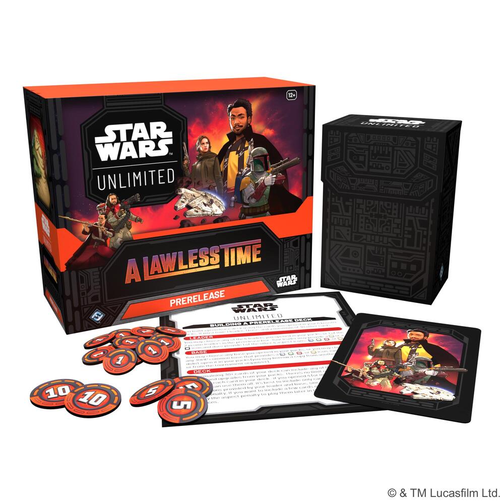 Star Wars Unlimited A Lawless Time (LAW) Prerelease Kit