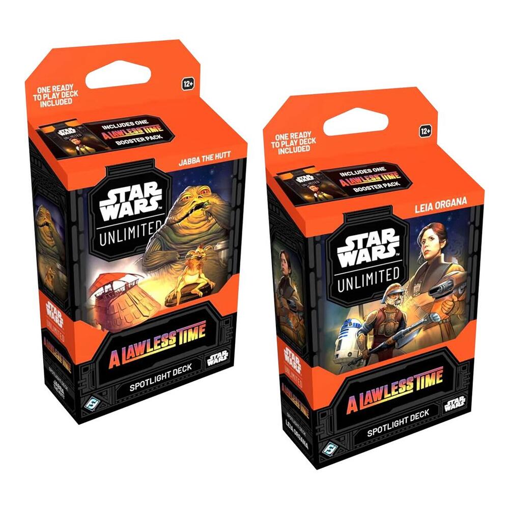 Star Wars Unlimited A Lawless Time (LAW) Spotlight Decks