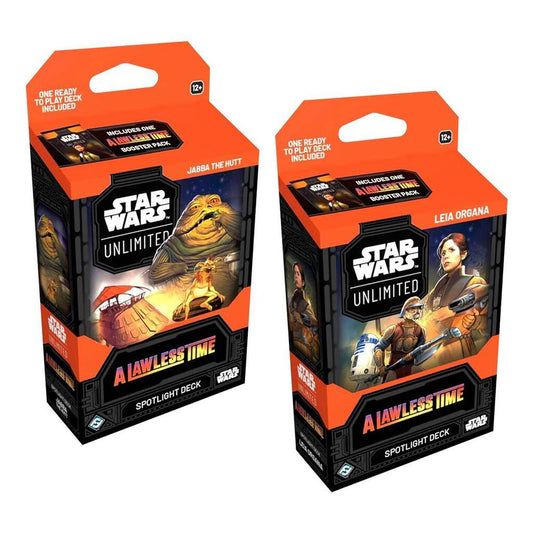 Star Wars Unlimited A Lawless Time (LAW) Spotlight Decks
