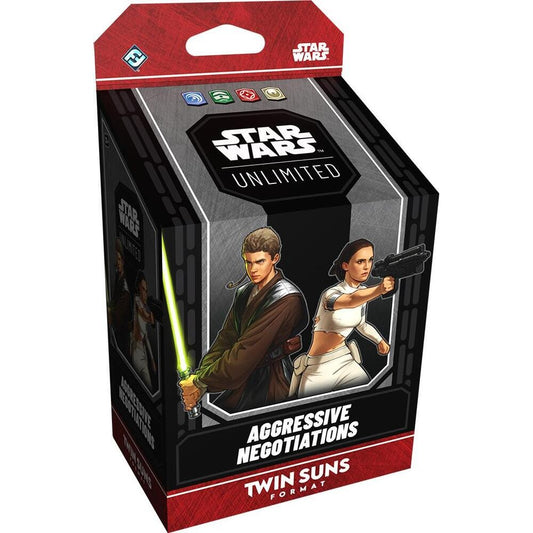 Star Wars Unlimited Aggressive Negotiations (TS26) Twin Suns Deck