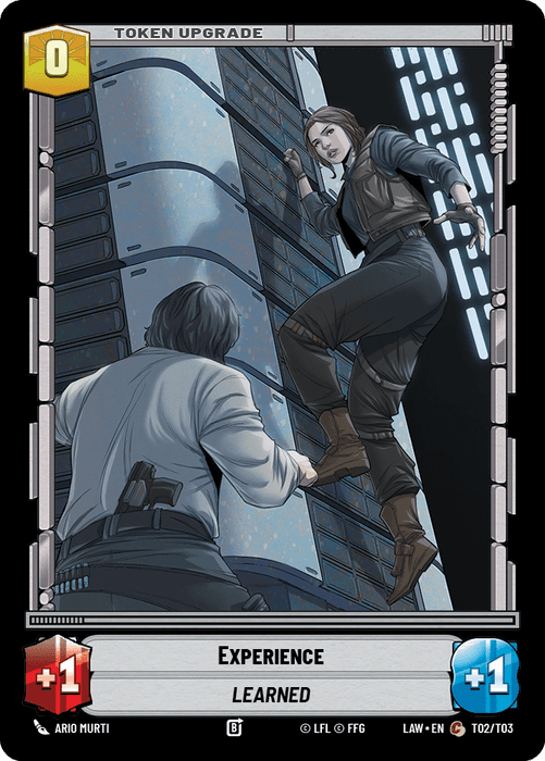 Experience / Shield Token (LAW) Common Star Wars Unlimited Fantasy Flight Games Standard Non-Foil