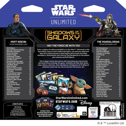 Star Wars: Unlimited - Shadows of the Galaxy Two-Player Starter Star Wars: Unlimited - Shadows of the Galaxy Two-Player Starter