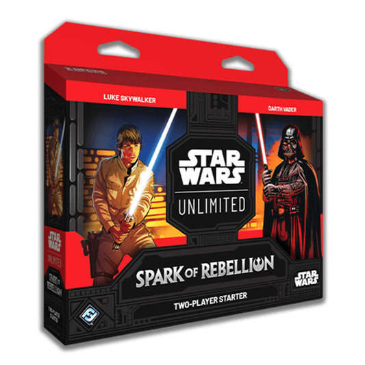 Spark of Rebellion (SoR) Two-Player Starter Kit (PreOrder) Star Wars Unlimited Fantasy Flight Games   