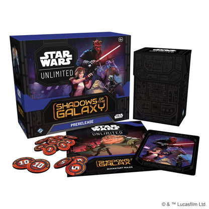 Star Wars Unlimited Shadows of the Galaxy (SHD) PreRelease Kit Star Wars Unlimited Fantasy Flight Games   