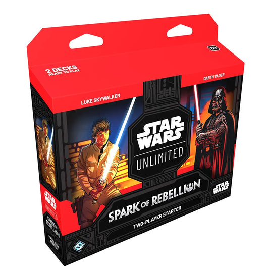Star Wars Unlimited Spark of Rebellion (SoR) Two-Player Starter Kit Star Wars Unlimited Fantasy Flight Games   