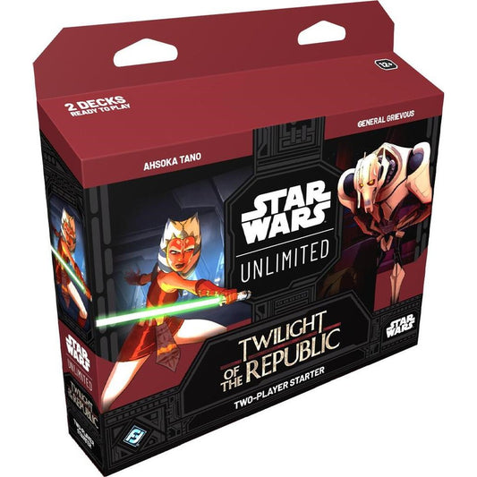 Star Wars Unlimited Twilight of the Republic (TOR) Two-Player Starter Kit *Pre-Order* Star Wars Unlimited Fantasy Flight Games   