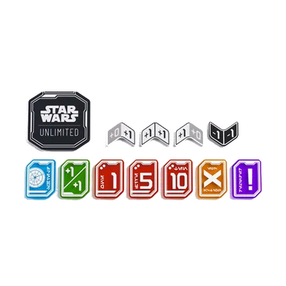 Star Wars Unlimited GameGenic Premium Tokens Tokens Gameshop of Destiny   