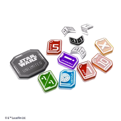 Star Wars Unlimited GameGenic Premium Tokens Tokens Gameshop of Destiny   