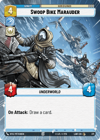 Swoop Bike Marauder (LAW) Common Fantasy Flight Games Hyperspace Non-Foil