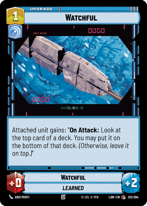 Watchful (LAW) Common Fantasy Flight Games Standard Non-Foil