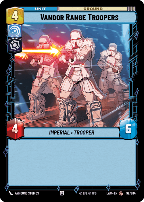 Vandor Range Troopers (LAW) Common Fantasy Flight Games Standard Non-Foil