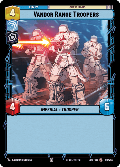 Vandor Range Troopers (LAW) Common Fantasy Flight Games Standard Non-Foil