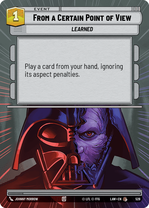 From a Certain Point of View (LAW) Common Fantasy Flight Games Hyperspace Non-Foil
