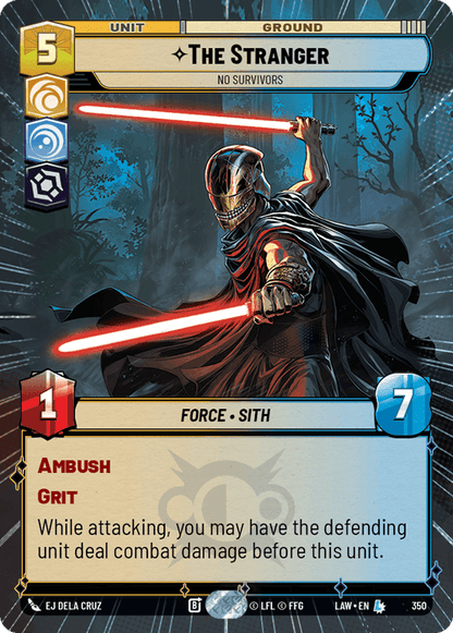 The Stranger - No Survivors (LAW) Legendary Fantasy Flight Games Hyperspace Non-Foil