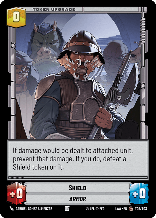 Shield (LAW) Common Fantasy Flight Games Standard Non-Foil