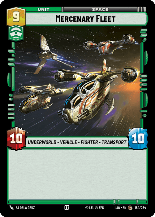 Mercenary Fleet (LAW) Common Fantasy Flight Games Standard Non-Foil