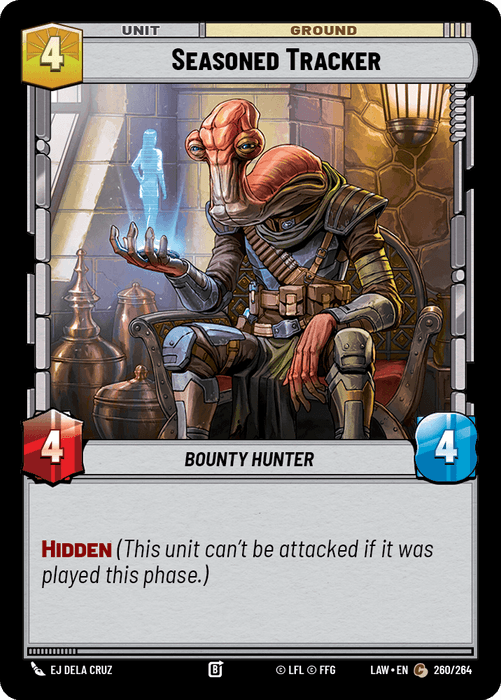 Seasoned Tracker (LAW) Common Fantasy Flight Games Standard Non-Foil