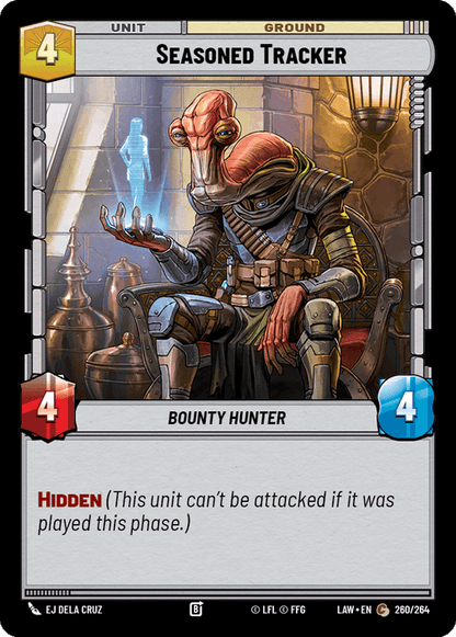 Seasoned Tracker (LAW) Common Fantasy Flight Games Standard Non-Foil