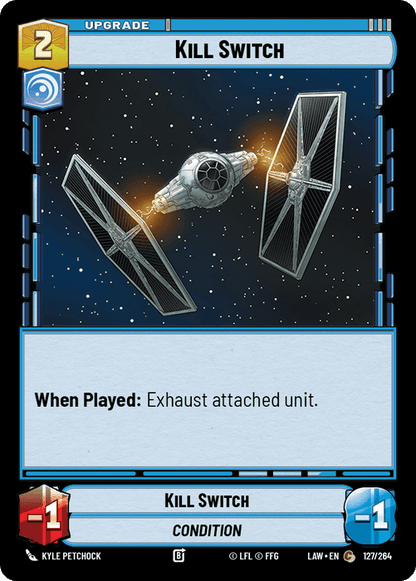 Kill Switch (LAW) Common Fantasy Flight Games Standard Non-Foil