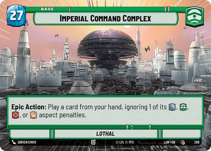 Imperial Command Complex (LAW) Common Fantasy Flight Games Hyperspace Non-Foil