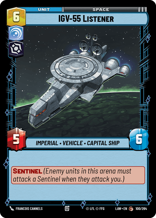 IGV-55 Listener (LAW) Common Fantasy Flight Games Standard Non-Foil