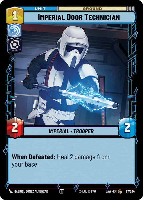 Imperial Door Technician (LAW) Common Fantasy Flight Games Standard Non-Foil