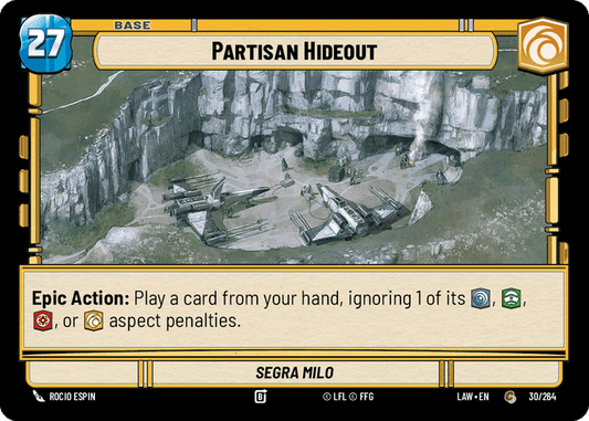Partisan Hideout (LAW) Common Fantasy Flight Games Standard Non-Foil