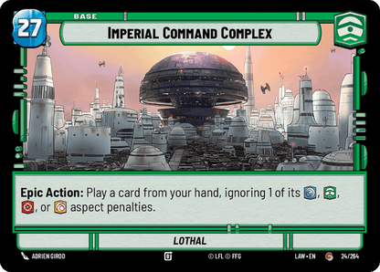 Imperial Command Complex (LAW) Common Fantasy Flight Games Standard Non-Foil