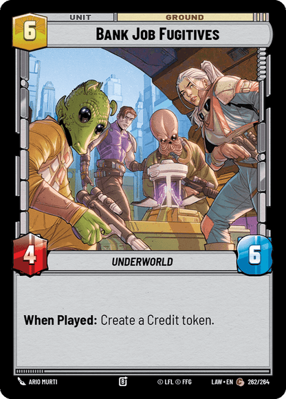 Bank Job Fugitives (LAW) Common