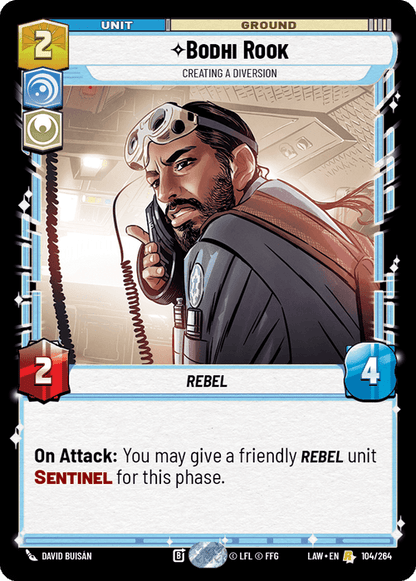 Bodhi Rook - Creating a Diversion (LAW) Rare Fantasy Flight Games Standard Non-Foil