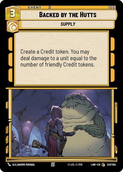 Backed by the Hutts (LAW) Common