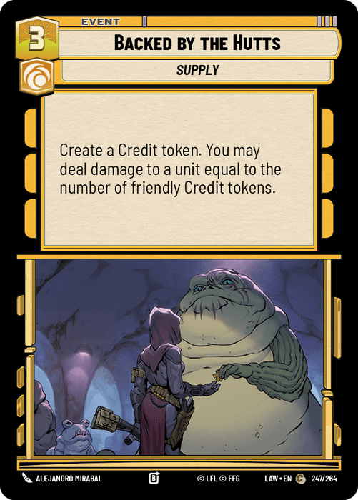 Backed by the Hutts (LAW) Common