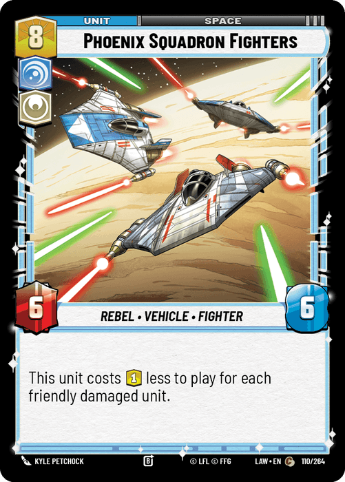 Phoenix Squadron Fighters (LAW) Common Fantasy Flight Games Standard Non-Foil