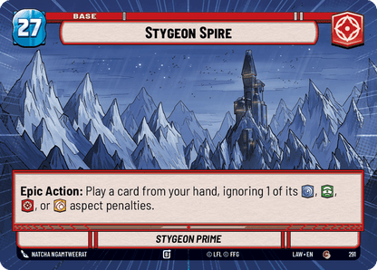 Stygeon Spire (LAW) Common Fantasy Flight Games Hyperspace Non-Foil