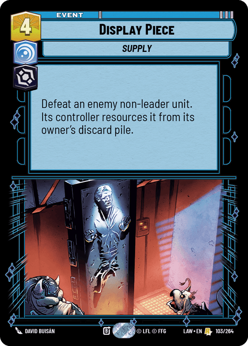 Display Piece (LAW) Rare Fantasy Flight Games Standard Non-Foil