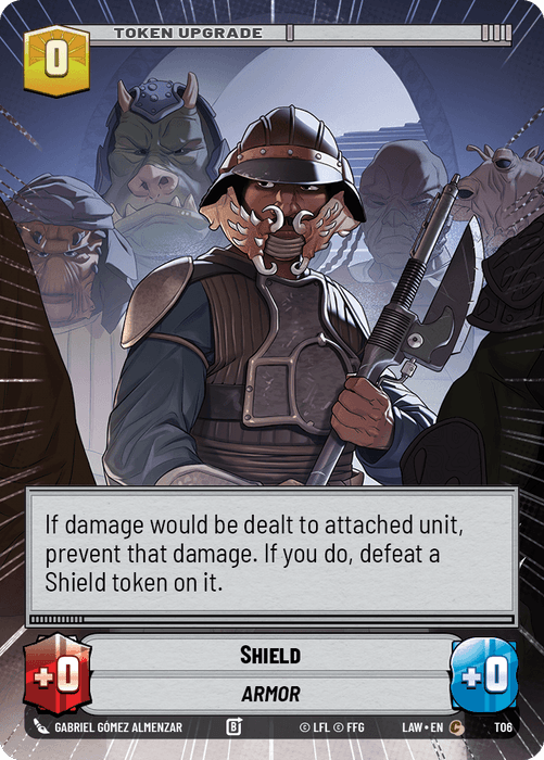 Shield (LAW) Common Fantasy Flight Games Hyperspace Non-Foil