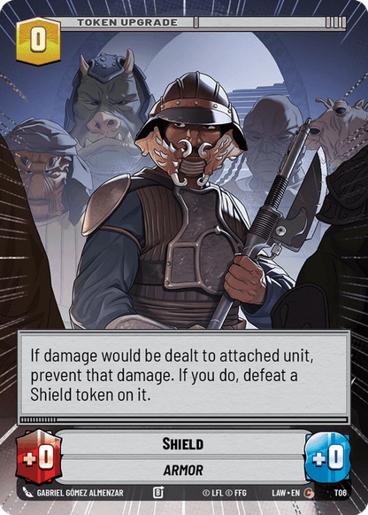 Shield (LAW) Common Fantasy Flight Games Hyperspace Non-Foil