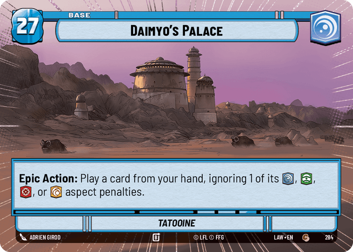 Daimyo's Palace (LAW) Common Fantasy Flight Games Hyperspace Non-Foil