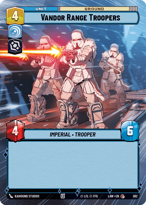Vandor Range Troopers (LAW) Common Fantasy Flight Games Hyperspace Non-Foil