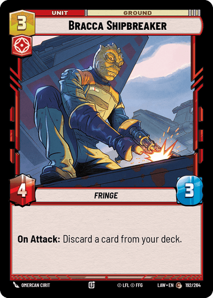 Bracca Shipbreaker (LAW) Common Fantasy Flight Games Standard Non-Foil