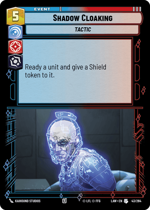 Shadow Cloaking (LAW) Uncommon Fantasy Flight Games Standard Non-Foil