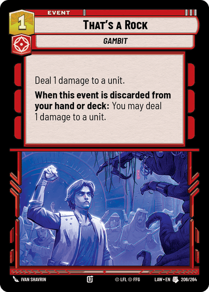 That's a Rock (LAW) Uncommon Fantasy Flight Games Standard Non-Foil