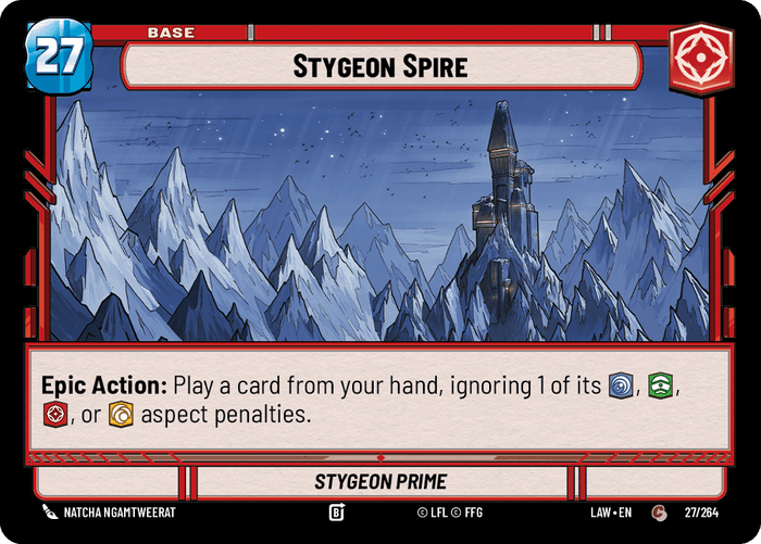 Stygeon Spire (LAW) Common Fantasy Flight Games Standard Non-Foil