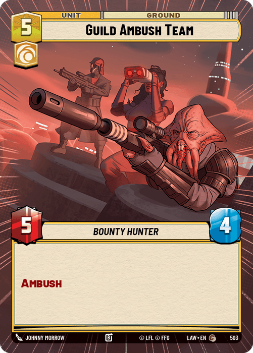 Guild Ambush Team (LAW) Common Fantasy Flight Games Hyperspace Non-Foil