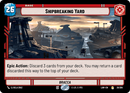 Shipbreaking Yard (LAW) Rare Fantasy Flight Games Standard Non-Foil