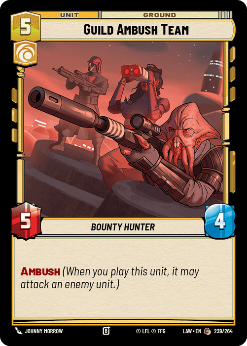 Guild Ambush Team (LAW) Common Fantasy Flight Games Standard Non-Foil