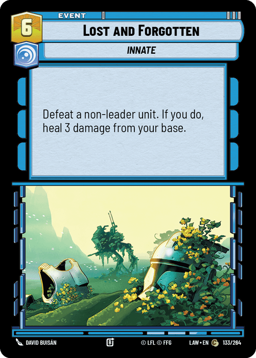 Lost and Forgotten (LAW) Common Fantasy Flight Games Standard Non-Foil