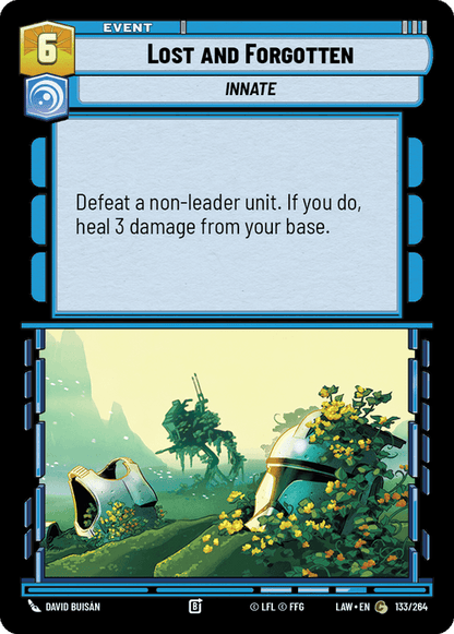 Lost and Forgotten (LAW) Common Fantasy Flight Games Standard Non-Foil